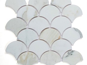 Dragon Scale Calacatta Gold Honed 9.75 x 10